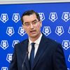 Răzvan Burleanu, la conferința de presă de la Mogoșoaia. Foto: Iosif Popescu/GOLAZO.ro