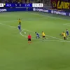 Golul lui Răzvan Marin din meciul AEK Atena - Levski. Foto: captură Prima Sport 2