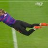 Matvey Safonov, aproape să se accidenteze la antrenamentul lui PSG. Foto: captură X/@MegaPSG_