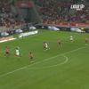 Golul egalizator marcat de Marquinhos în meciul cu Lille. Foto: captură X/@ligue1plus