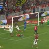 Golul egalizator marcat de Marquinhos în meciul cu Lille. Foto: captură X/@ligue1plus