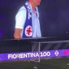 Adrian Mutu, ovaționat la evenimentul special organizat de Fiorentina. Foto: captură X/@FiorentinaUno