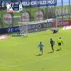 Ianis Stoica i-a dedicat golul lui Quevin Castro, jucător decedat pe teren (FOTO: captură Sport TV)