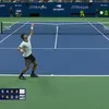 Novak Djokovic, în lacrimi în timpul meciului cu Mariano Navone de la US Open. Foto: captură X / @eurosport_fr
