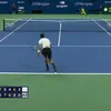 Novak Djokovic, în lacrimi în timpul meciului cu Mariano Navone de la US Open. Foto: captură X / @eurosport_fr
