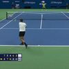 Novak Djokovic, în lacrimi în timpul meciului cu Mariano Navone de la US Open. Foto: captură X / @eurosport_fr