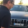 Agentul lui Andrei Rațiu a refuzat să vorbească cu jurnaliștii. Foto: captură X/@UnionRayoLive