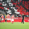Dinamo - FCSB. Scenografia fanilor dinamoviști (FOTO: Raed Krishan / GOLAZO.ro)
