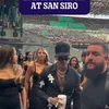 Rapperul Sfera Ebbasta a fost însoțit de 10 femei la Inter - Napoli. Foto: captură video X/@FConPredict