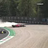 Charles Leclerc, accident violent la Monza Foto captură Video X .jpg