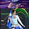 Miss Argentina, pe scena Miss World 2026, într-o rochie cu poze cu Messi (foto: instagram)