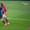 Momentul în care jucătorii lui Inter reclamă un henț la Lobotka. Foto: captură X