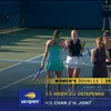 Jelena Ostapenko a răbufnit după meciul de dublu de la US Open (FOTO: captură video X)
