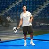 Ciprian Marica, Adrian Mutu, Raul Rusescu și Lukasz Szukala, meci de padel / foto: GOLAZO.ro