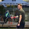 Ciprian Marica, Adrian Mutu, Raul Rusescu și Lukasz Szukala, meci de padel / foto: GOLAZO.ro