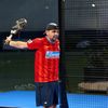 Ciprian Marica, Adrian Mutu, Raul Rusescu și Lukasz Szukala, meci de padel / foto: GOLAZO.ro
