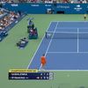 Momentul în care Rybakina a învins-o pe Aryna Sabalenka în finala US Open. Foto: captură X @WTA