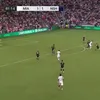 Lionel Messi, la golul cu numărul 99 pentru Inter Miami, în meciul cu Nashville. Foto: captură YouTube @MLS