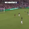Lionel Messi, la golul cu numărul 99 pentru Inter Miami, în meciul cu Nashville. Foto: captură YouTube @MLS