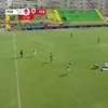 Momentul în care Gabriel Charpentier s-a accidentat în meciul FC Argeș - FC Botoșani. Foto: captură Prima Sport