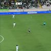 Ionuț Radu, învins de un gol spectaculos în Omonia Nicosia - Celta Vigo. Foto: captură Prima Sport.