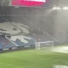 Meciul Levante - Athletic Bilbao, amânat după ce ploaia a inundat terenul. Foto: captură X @AthleticClub.