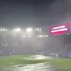 Meciul Levante - Athletic Bilbao, amânat după ce ploaia a inundat terenul. Foto: captură X @AthleticClub.