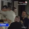 Familia Șucu, în culmea fericirii după golul marcat de Andrei. Foto: captură Prima Sport