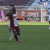 Eliminarea lui Răzvan Creț după faultul asupra lui Braun. Foto: captură Prima Sport 1