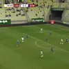 Primul gol marcat de Vladislav Blănuță pentru Lechia Gdansk. Foto: captură YouTube/TVP Sport