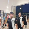 Atmosferă la primul meci în nocturnă pe stadionul „Petre Libardi” din Petroșani.  Foto: Facebook @CSM Jiul Petroșani