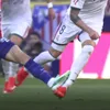 Faultul lui Kang In Lee asupra lui Federico Valverde în Atletico Madrid - Real Madrid 2-1 Foto captură VIDEO Prima Sport .jpg