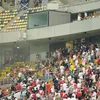 Torță aruncată de suporterii Farului FOTO Iosif Popescu/GOLAZO.ro