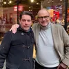 Thomas Ravelli (dreapta), fostul portar al Suediei la CM 1994
