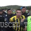 Conflictul dintre jucătorii de la Petrolul Hârtiești / foto: capturi video Muscel TV