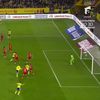 Golul lui Gyokeres dupa ce Ghita l-a scăpat din marcaj. Foto: Antena Sport 1