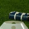 Sticla lui Viktor Johansson cu indicații despre penalty-urile românilor la Suedia - România FOTO Vlad Nedelea GOLAZO.ro