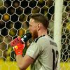 Sticla lui Viktor Johansson cu indicații despre penalty-urile românilor la Suedia - România FOTO Vlad Nedelea GOLAZO.ro