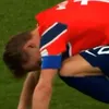 Faultul lui Bernardo Silva asupra lui Martin Odegaard în Norvegia - Portugalia Foto captură VIDEO X .jpeg