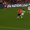 Faultul lui Bernardo Silva asupra lui Martin Odegaard în Norvegia - Portugalia Foto captură VIDEO X .jpeg