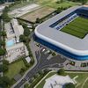 Cum va arăta noul stadion Corvinul. Foto: Facebook/Primăria Hunedoara