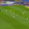 Gafa lui Ionuț Radu la golul 3 al Bosniei / foto: capturi Antena 1