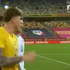 România - Bosnia. Coubiș râde cu Lukic după umilința de pe Arena Națională. Foto - captură Antena 1 (3).jpg