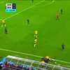 Momentul altercației dintre Endrick și Harry Souttar. Foto: captură SporTV