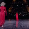 Nadia Comăneci, pe podium la Le Defile L’Oreal Paris. Foto: Instagram, @atubodycouture
