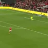 Golul lui Rasmus Hojlund și celebrarea în stilul lui Cristiano Ronaldo. Foto: captură Prima Sport