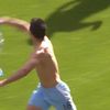 Golul lui Sergio Aguero cu QPR care a adus titlul lui Manchester City. Foto: captură X/@sportbible