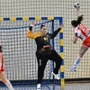 Corona Brașov - Steaua Roșie Belgrad, în EHF European League. Foto: Sport Pictures