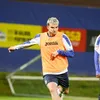 Antrenamentul oficial al României, înaintea returului cu Suedia / foto: Facebook/Echipa Națională