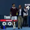 Daniil Medvedev, descalificat la Beijing după ce a lovit un spectator cu mingea în ochi Foto captură VIDEO X .jpeg